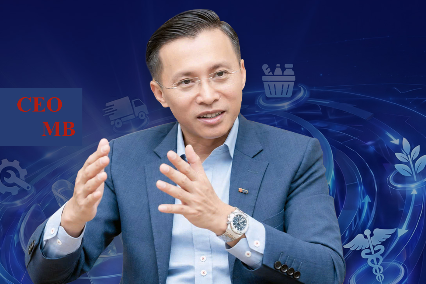 CEO MB: Doanh nghiệp muốn mạnh, cần khơi thông dòng vốn cho chuỗi cung ứng