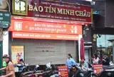 Nhiều cửa hàng Bảo Tín Minh Châu đóng cửa bất thường, công an đến làm việc