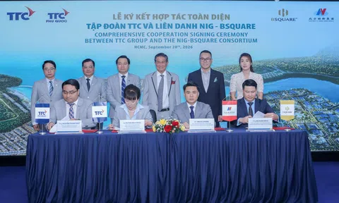 Tập đoàn TTC và Liên danh NIG - Bsquare tăng cường hợp tác, thúc đẩy phát triển bền vững