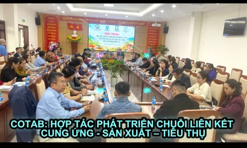 COTAB: Hợp tác phát triển chuỗi liên kết cung ứng - sản xuất – tiêu thụ