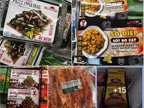 Lo ngại thuế quan, người Việt ở Mỹ bắt đầu tích trữ bún, gạo, mắm