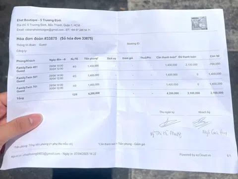 Dở khóc dở cười với 'thiên biến vạn hóa' tên khách sạn tại TP.HCM khi đặt phòng dịp lễ