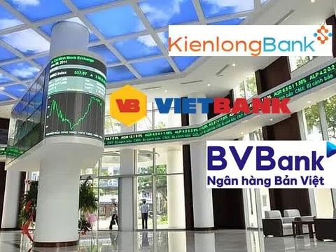 Năm 2026: KienlongBank, VietBank, BVBank sẽ niêm yết trên HoSE