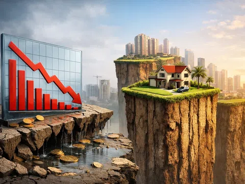 Chuyên gia lý giải nghịch lý thanh khoản giảm nhưng giá đất vẫn neo cao