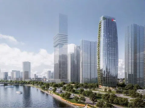 Ngân hàng nước ngoài đầu tiên khởi công xây tòa nhà 450 triệu USD tại TP.HCM
