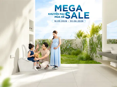 Siêu ưu đãi mùa hè cùng TOTO Việt Nam “Tô điểm tiện nghi, Tô màu cuộc sống” trọn vẹn hơn