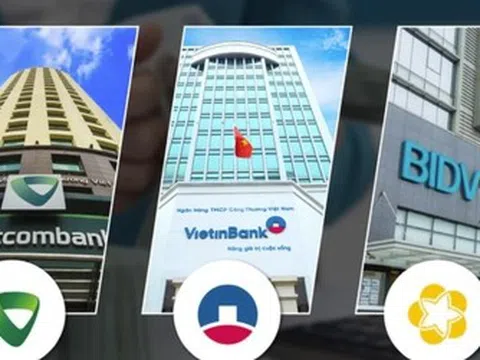Khối ngoại đang nắm giữ bao nhiêu cổ phần tại 3 "ông lớn" ngân hàng Vietcombank, Vietinbank, BIDV?